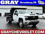 New 2025 Chevrolet Silverado 3500 Regular Cab 4x4 9' Crysteel Steel Dump Truck for sale #G6955 - photo 1