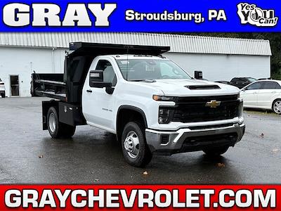 New 2025 Chevrolet Silverado 3500 Regular Cab 4x4 9' Crysteel Steel Dump Truck for sale #G6956 - photo 1