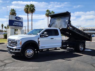 2023 Ford F-550 Super Cab DRW RWD Rugby Dump Truck for sale #MFD250529A - photo 1