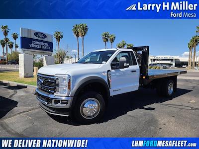 2025 Ford F-450 Regular Cab DRW RWD Knapheide Flatbed Truck for sale #MFD251772 - photo 1