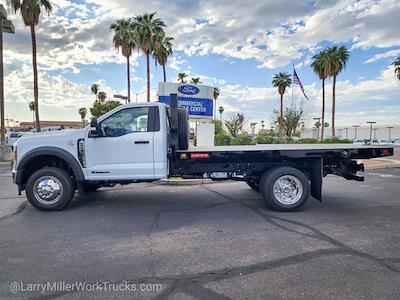 New 2025 Ford F-450 Regular Cab Steel Flatbed Truck for sale #MFD251785 - photo 2