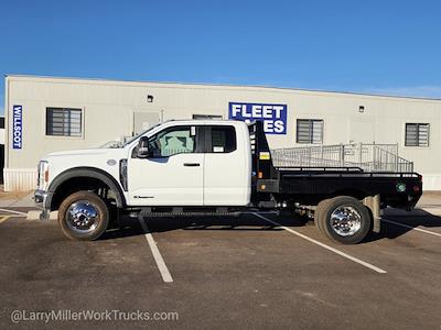 New 2025 Ford F-450 Super Cab Steel Flatbed Truck for sale #MFD252094 - photo 1