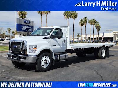 2025 Ford F-650 Regular Cab DRW 4x2 Scelzi Flatbed Truck for sale #MFDB250302 - photo 1