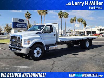 2025 Ford F-650 Regular Cab DRW 4x2, Scelzi SFB Flatbed Truck for sale #MFDB250311 - photo 1