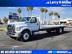 2025 Ford F-650 Regular Cab DRW 4x2, Scelzi SFB Flatbed Truck for sale #MFDB250311 - photo 1