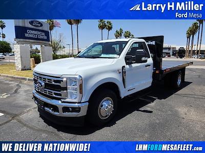 New 2025 Ford F-350 XL Regular Cab 12' 5" Knapheide Steel Flatbed Truck for sale #MFDB251032 - photo 1