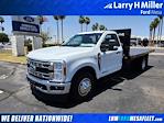 New 2025 Ford F-350 XL Regular Cab 12' 5" Knapheide Steel Flatbed Truck for sale #MFDB251032 - photo 1