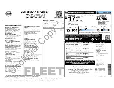 Used 2018 Nissan Frontier - photo 1