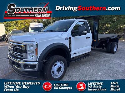 2024 Ford F-550 Regular Cab DRW 4x2 Knapheide Flatbed Truck for sale #X4DA10796F - photo 1