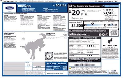New 2025 Ford Bronco Big Bend 4WD SUV for sale #X5BB08121X - photo 2