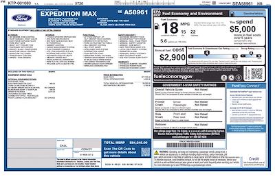 New 2025 Ford Expedition MAX Platinum 4x4 SUV for sale #X5PA58961X - photo 2