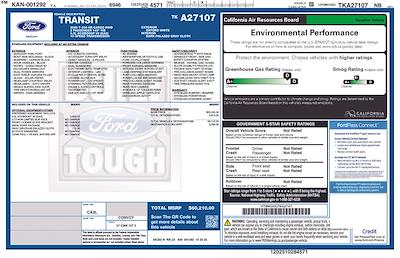 New 2026 Ford Transit 350 High Roof Empty Cargo Van for sale #X6TA27107 - photo 2