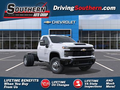 2025 Chevrolet Silverado 3500 Regular Cab DRW 4x4 Cab Chassis for sale #J5S209089 - photo 1