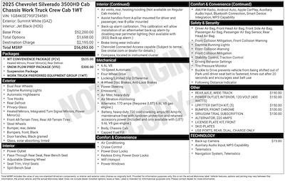 2025 Chevrolet Silverado 3500 Crew Cab DRW 4WD Knapheide Service Truck for sale #J5S294581 - photo 2