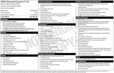 Used 2025 Chevrolet Equinox LT for sale #JP10740 - photo 2