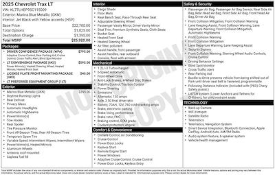Used 2025 Chevrolet Trax - photo 2