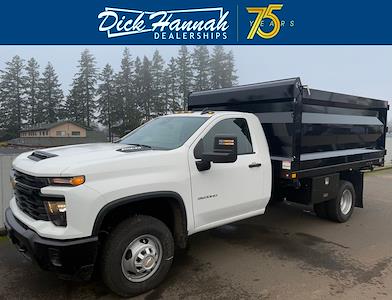 2024 Chevrolet Silverado 3500 Regular Cab 4x4, Rugby 12ft Landscape Dump Body G24709 for sale #G24709 - photo 1