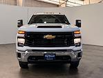 New 2025 Chevrolet Silverado 3500 Work Truck Crew Cab 4WD 9' 6" Knapheide Steel Flatbed Truck with Gooseneck Hitch for sale #G25670 - photo 4