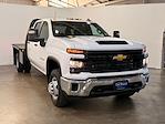 New 2025 Chevrolet Silverado 3500 Work Truck Crew Cab 4WD 9' 6" Knapheide Steel Flatbed Truck with Gooseneck Hitch for sale #G25670 - photo 8