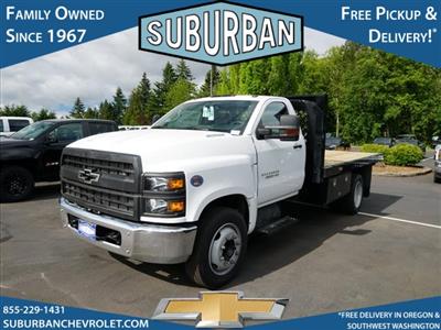 New 2019 Chevrolet Silverado 4500 Regular Cab 4x2 12' 4" Rugby Flatbed Truck for sale #T190662 - photo 1