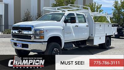 2023 Chevrolet Silverado 5500 Crew Cab DRW 4WD, Harbor Standard Contractor Body Contractor Truck for sale #23-1310 - photo 1