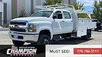 2023 Chevrolet Silverado 5500 Crew Cab DRW 4WD, Harbor Standard Contractor Body Contractor Truck for sale #23-1310 - photo 1