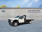 2020 Ford F-550 Regular Cab DRW RWD Flatbed Truck for sale #SDA03652A - photo 4