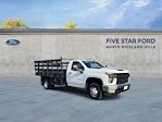 2023 Chevrolet Silverado 3500 Regular Cab 4x2 Stake Bed for sale #SKD21560A - photo 3