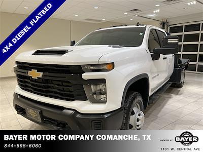 2024 Chevrolet Silverado 3500 Crew Cab DRW 4WD Flatbed Truck for sale #54477 - photo 1