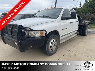 2004 Dodge Ram 3500 Quad Cab DRW 4x2 Flatbed Truck for sale #54714 - photo 1