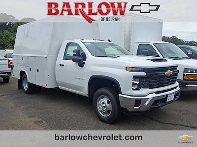 New 2025 Chevrolet Silverado 3500 Work Truck Regular Cab 4WD 11' Reading Enclosed Service Body for sale #284568 - photo 1