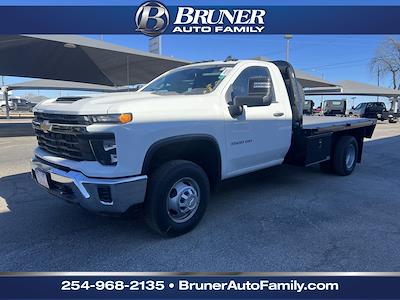 New 2025 Chevrolet Silverado 3500 Work Truck Regular Cab 4x4 11' 6" Knapheide Flatbed Truck for sale #250293 - photo 1