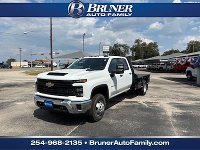 2025 Chevrolet Silverado 3500 Crew Cab DRW 4WD Flatbed Truck for sale #250730 - photo 1
