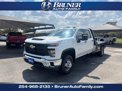 2025 Chevrolet Silverado 3500 Crew Cab DRW 4WD Flatbed Truck for sale #250731 - photo 1