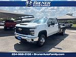 2025 Chevrolet Silverado 3500 Crew Cab DRW 4WD Flatbed Truck for sale #250731 - photo 1
