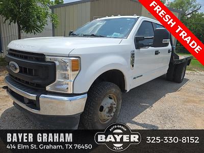 2022 Ford F-350 Crew Cab DRW 4x4 Flatbed Truck for sale #B3831 - photo 1