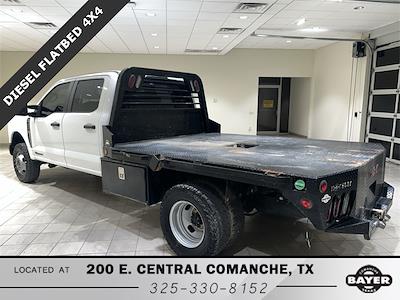 Used 2023 Ford F-350 XL Crew Cab 4x4 Flatbed Truck for sale #F28607 - photo 2