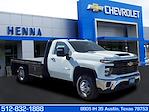 2024 Chevrolet Silverado 3500 Regular Cab 4x4, Knapheide PGTB Utility Gooseneck Flatbed Truck for sale #RF446767 - photo 1