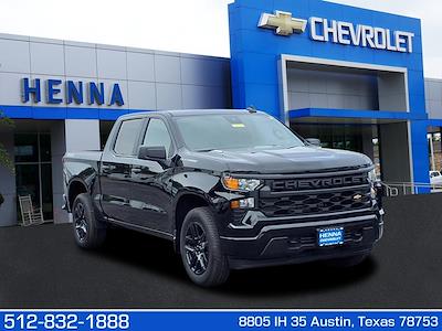 New 2025 Chevrolet Silverado 1500 Custom Crew Cab 4x4 Pickup for sale #SZ287350 - photo 1