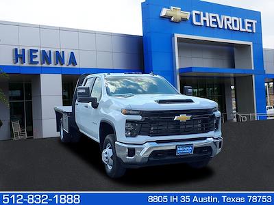 2025 Chevrolet Silverado 3500 Crew Cab DRW 4WD Flatbed Truck for sale #SF370304 - photo 1