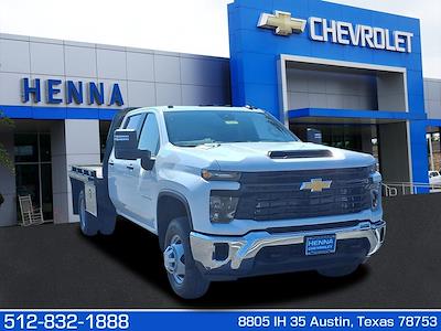 2025 Chevrolet Silverado 3500 Crew Cab DRW 4x4 Flatbed Truck for sale #SF370348 - photo 1