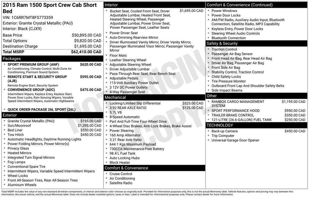 Used 2015 Ram 1500 - photo 2