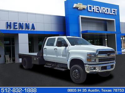 2024 Chevrolet Silverado 5500 Crew Cab DRW 4x4, CM Truck Beds Flatbed Truck for sale #RH540489 - photo 1