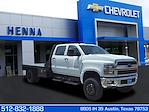 2024 Chevrolet Silverado 5500 Crew Cab DRW 4x4, CM Truck Beds Flatbed Truck for sale #RH540489 - photo 1