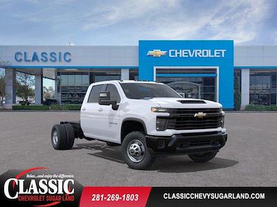 New 2025 Chevrolet Silverado 3500 Work Truck Crew Cab 4WD 60 CA Cab Chassis for sale #SF291082 - photo 1