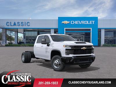 New 2025 Chevrolet Silverado 3500 Work Truck Crew Cab 4WD 60 CA Cab Chassis for sale #SF292267 - photo 1