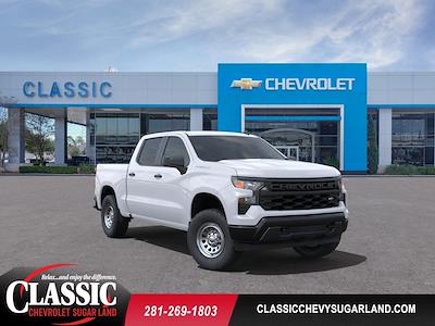New 2025 Chevrolet Silverado 1500 Work Truck Crew Cab 4WD Pickup for sale #SZ281293 - photo 1