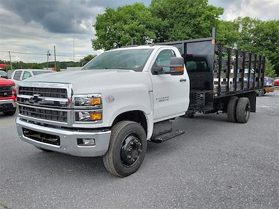 2023 Chevrolet Silverado 5500 Regular Cab DRW RWD, SH Truck Bodies Stake Bed for sale #3840610 - photo 1