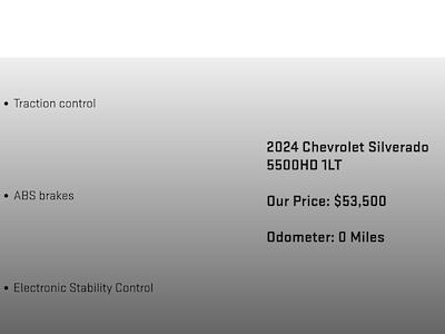 New 2024 Chevrolet Silverado 5500 Regular Cab Cab Chassis for sale #C103000 - photo 1