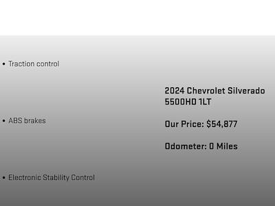 New 2024 Chevrolet Silverado 5500 Regular Cab Cab Chassis for sale #C103570 - photo 1
